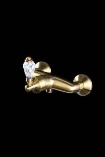 Смеситель для душа Boheme Vogue Crystal бронза 204-CRST